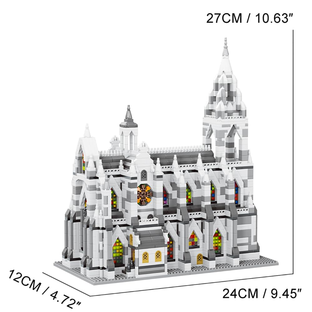 Amazon.com: TzFioy Cologne Cathedral Germany Micro Brick Building